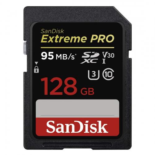 SanDisk Extreme Pro - Tarjeta de Memoria SDXC de 128 GB