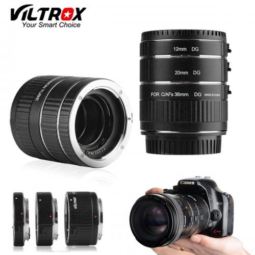 VILTROX DG-C AF Set de tubo de extensión macro para Canon
